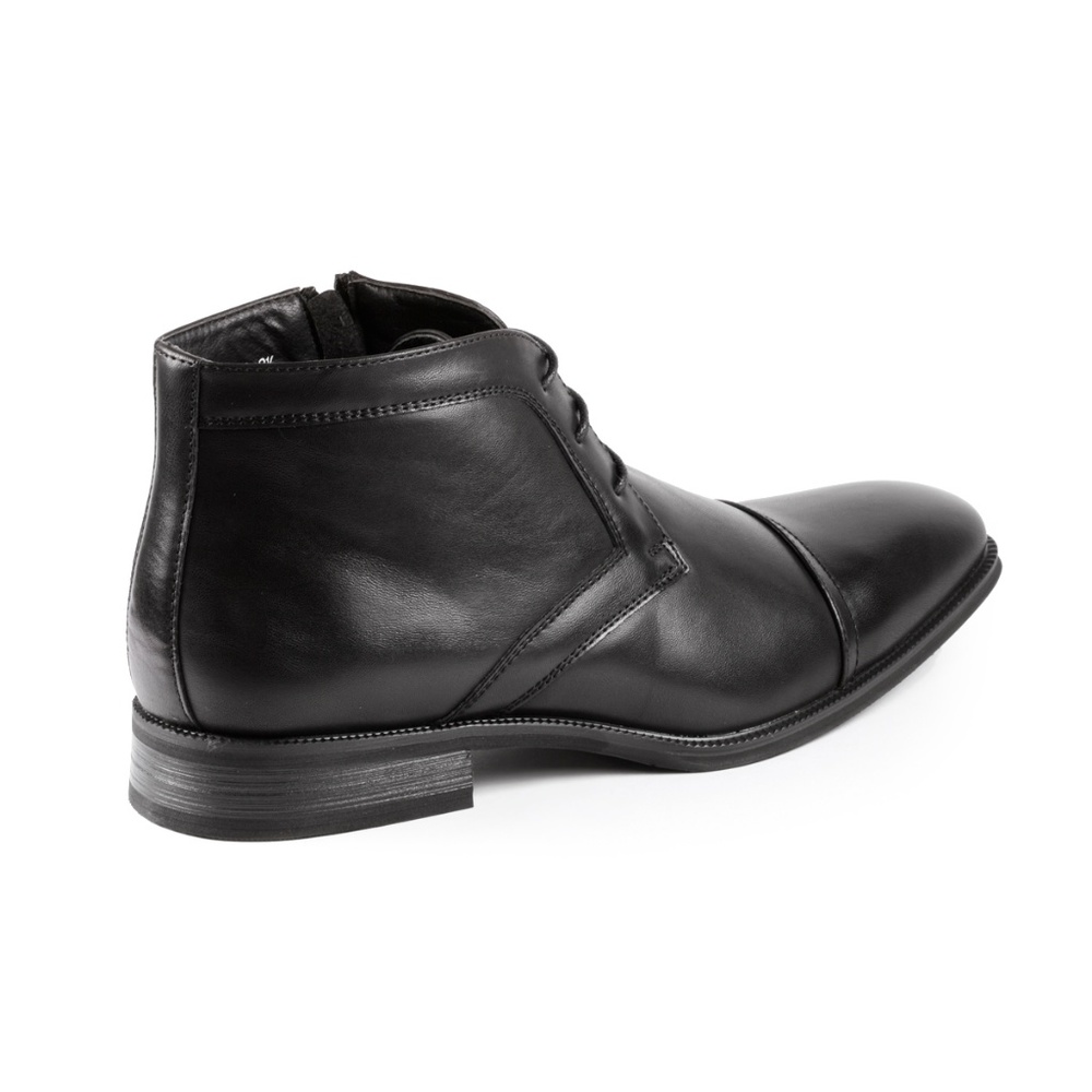 Metrocharm MC119 Black Men's Oxford Dress Boot - Picture 3 of 6